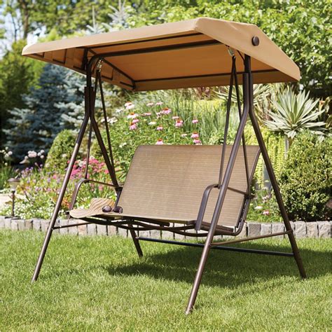 home depot patio swing set